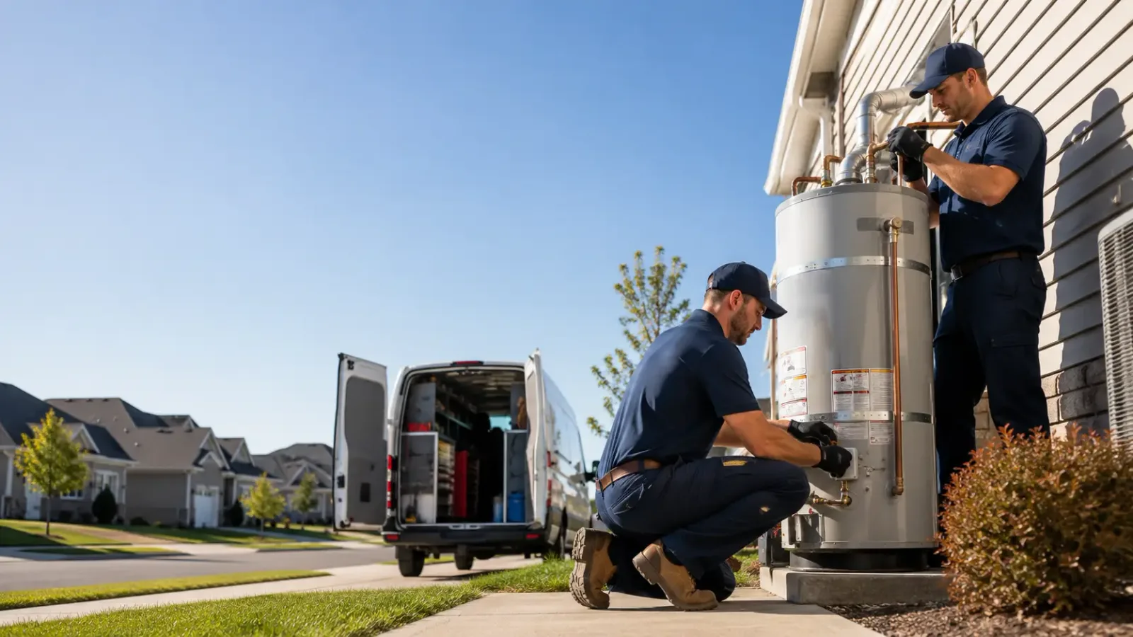 Water Heater Installation in Pettibone, ND